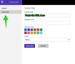 Syncing Priority Matrix calendar to outlook