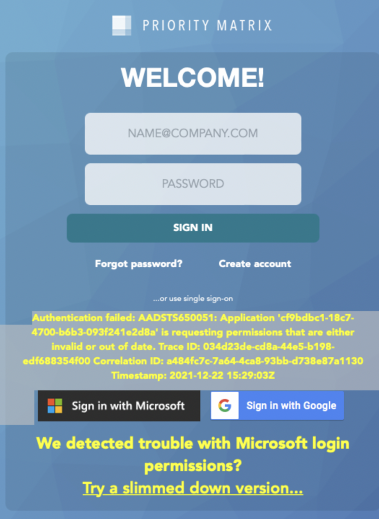 How to Resolve Microsoft Authentication Errors PM Help