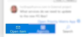link email threads in outlook