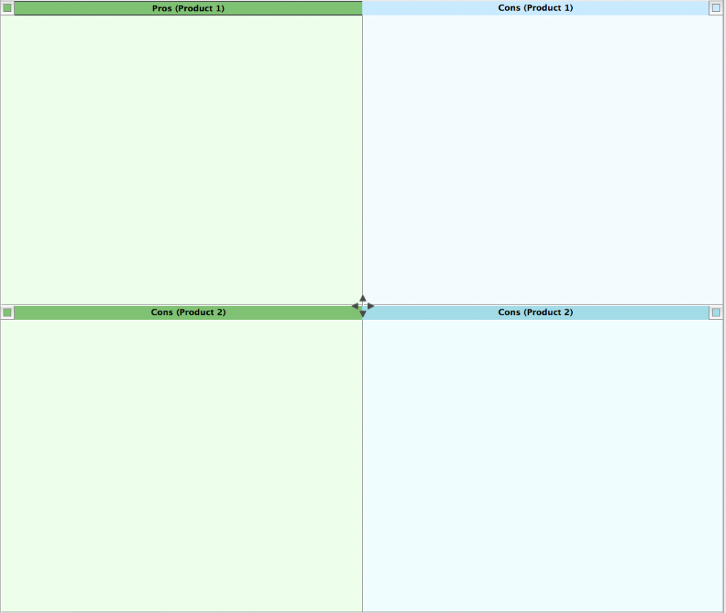 Pros and Cons Template Layout Simple Analysis Template