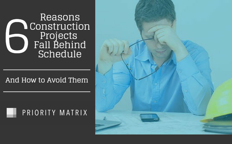 Construction Schedule Infographic - Prioritization Blog