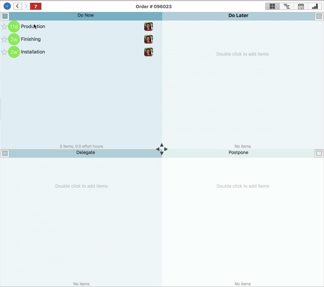 Team Workload Management to Fill Orders by Appfluence.com/productivity