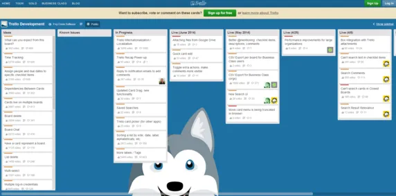Trello Screenshot