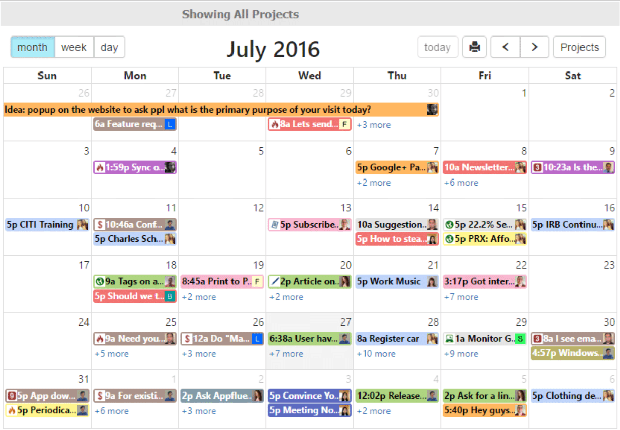 Google Calendar Gantt Chart View