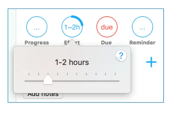 Working With Time in Priority Matrix by appfluence.com/productivity