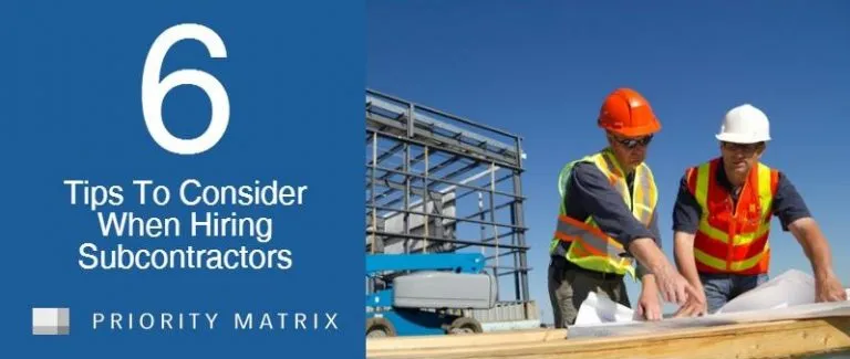 How To Hire Qualified Subcontractors