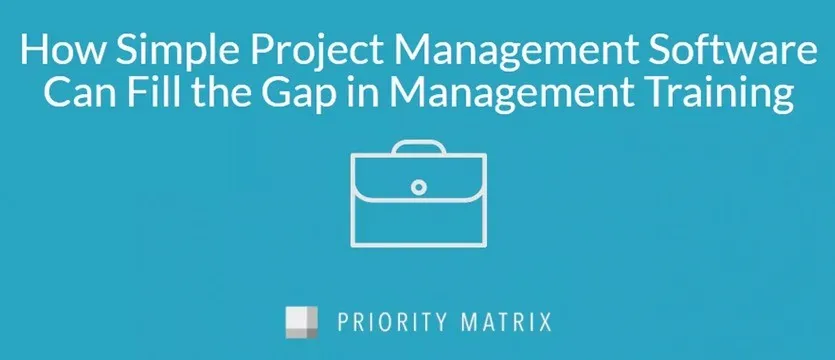 How to Fill the Gap in Management Training