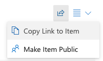 Get a link to a Priority Matrix item